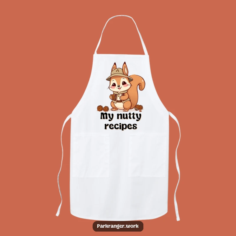 Funny Squirrel Ranger Apron: Cook with Cheer, Hilarious Gift
