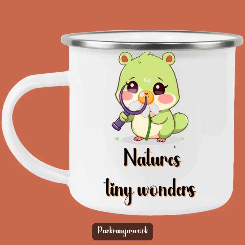 Funny Nature Detective Camping Mug: Curious Animal, Perfect Outdoor Gift