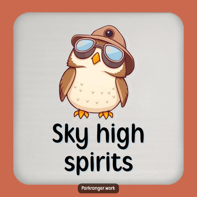 Funny Owl Ranger Coaster: Sky High Protection, Hilarious Gift