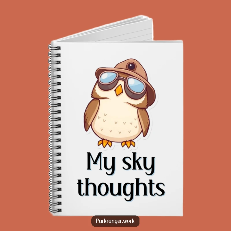 Funny Owl Ranger Notebook: Journal Your Dreams, Gift Idea
