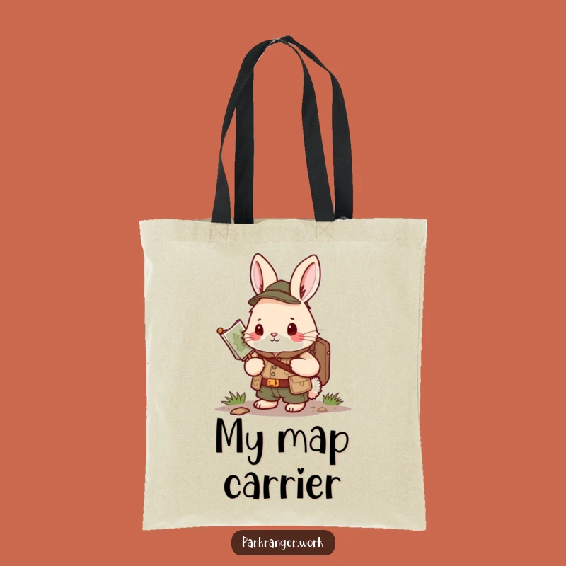 Funny Bunny Ranger Tote Bag: Carry Your Plans, Hilarious Gift